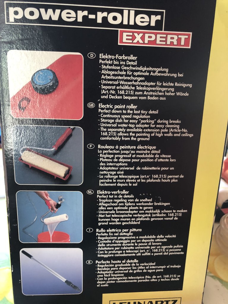 Lehnartz electric paint roller