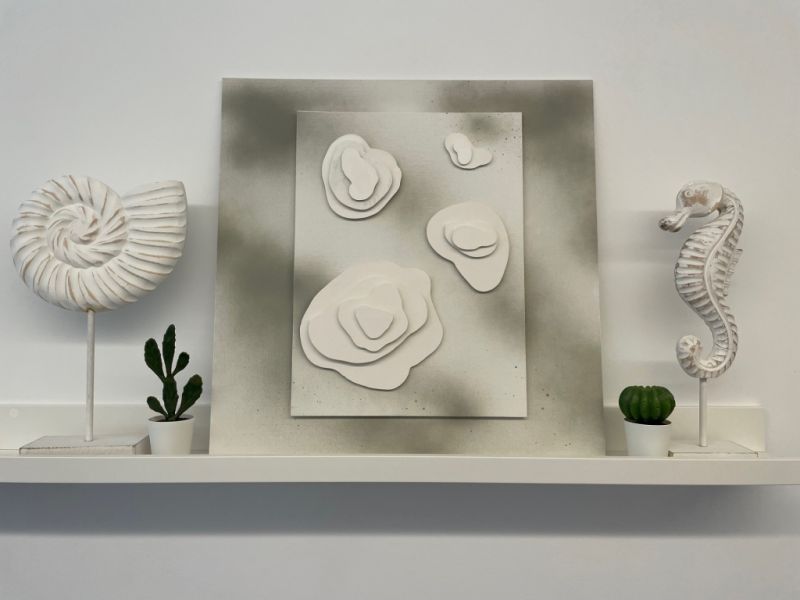 Leinwand mit Ornamenten