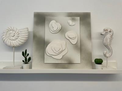 Leinwand mit Ornamenten