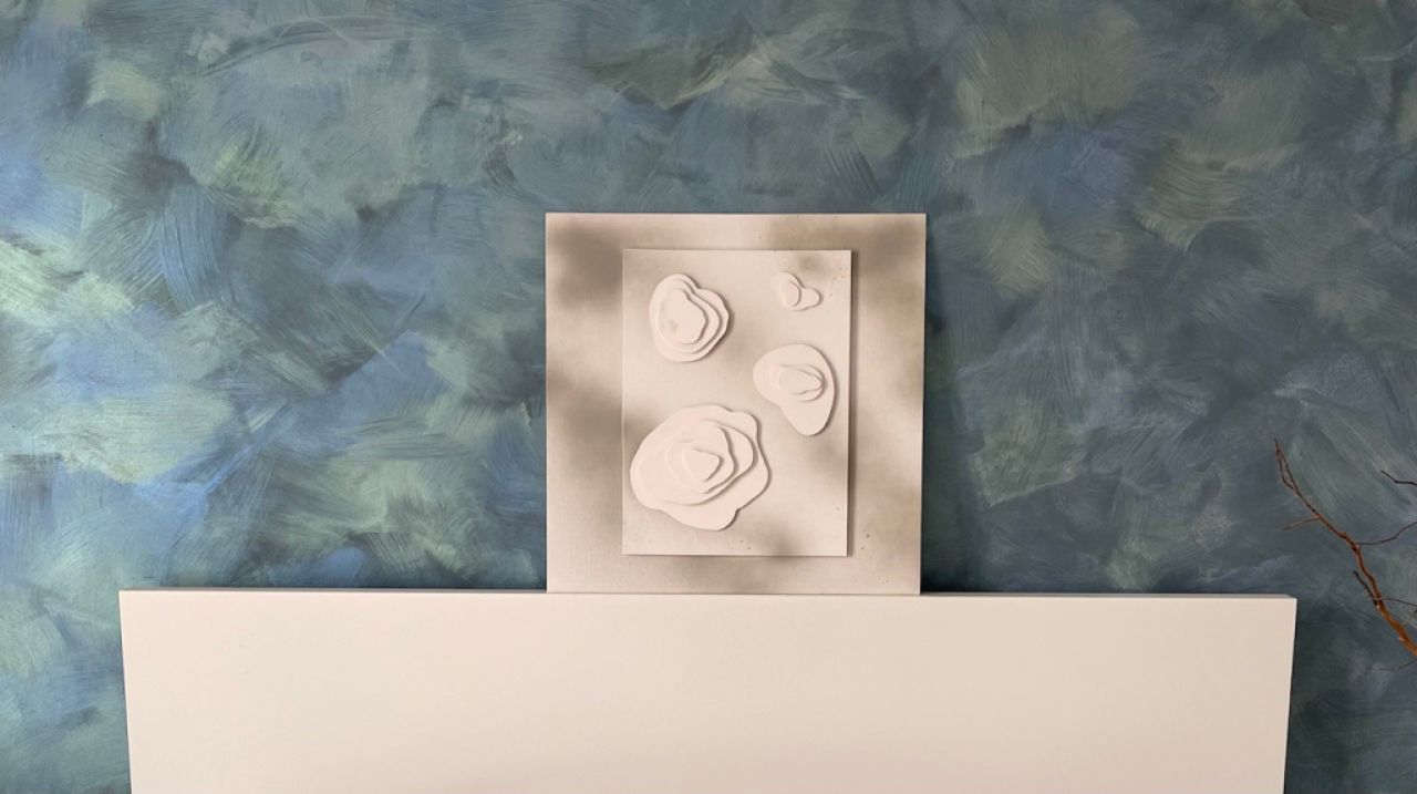 Leinwand mit Ornamenten