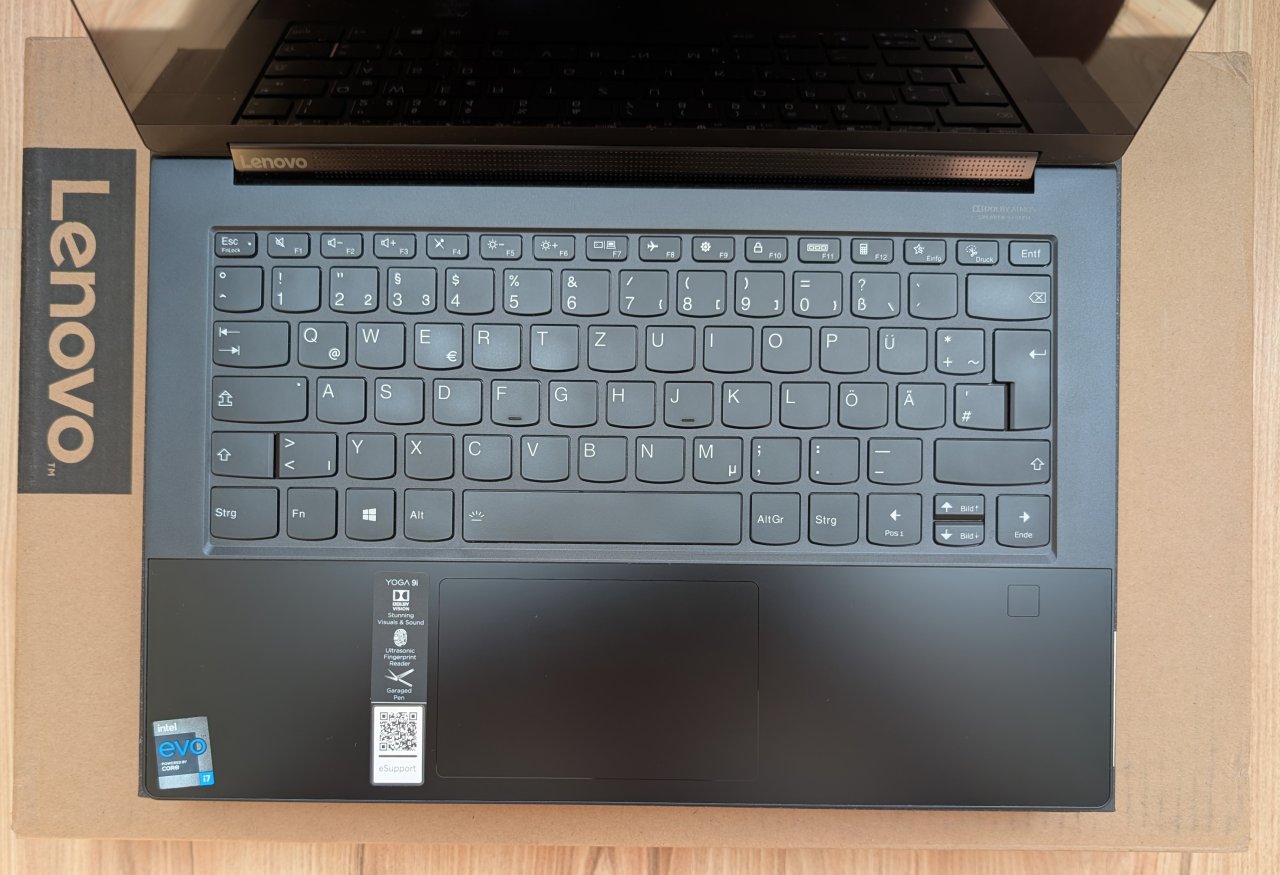 Lenovo Yoga 9i 14" 4K Touch  i7 | 16GB | 1TB SSD | Leder | QWERTZ (Algaida)