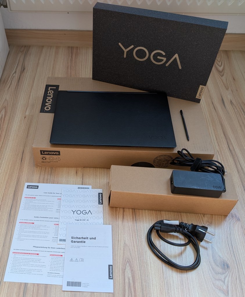 Lenovo Yoga 9i 14" 4K Touch  i7 | 16GB | 1TB SSD | Leder | QWERTZ (Algaida)