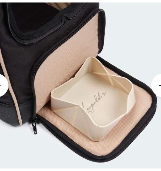 Leopolds Finest Flugtasche für kleine Hunde Neu wurde nie Benutz