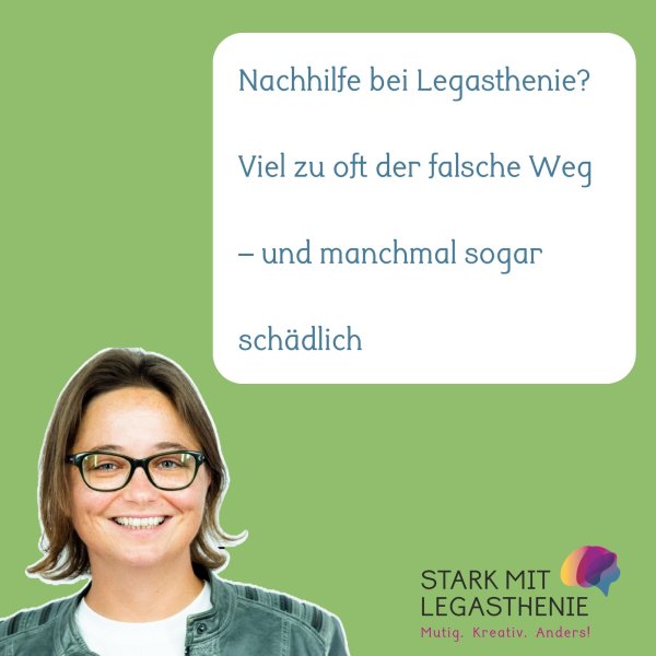 Lerntraining bei Legasthenie/LRS & ADHS keine klassische Nachhilfe