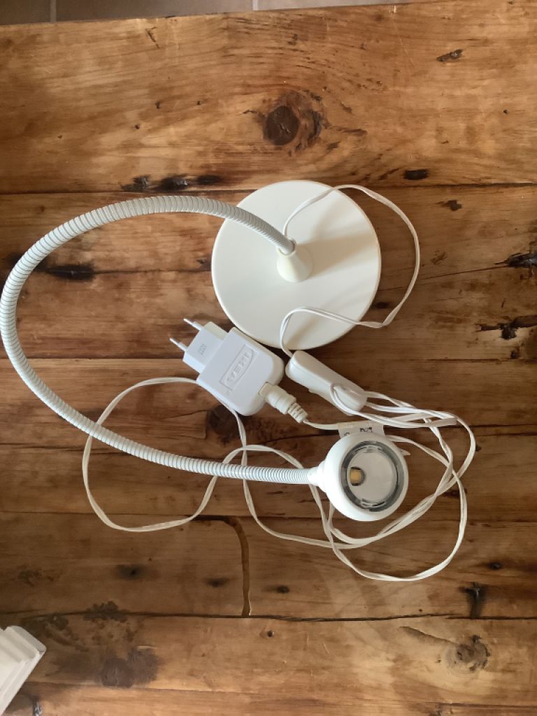 Leselampe Schreibtischlampen in Cream Weiß