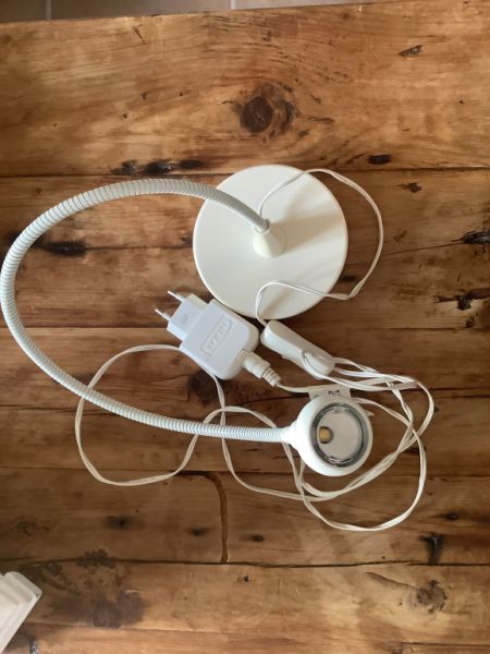 Leselampe Schreibtischlampen in Cream Weiß