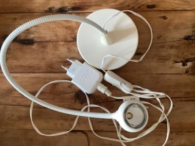 Leselampe Schreibtischlampen in Cream Weiß