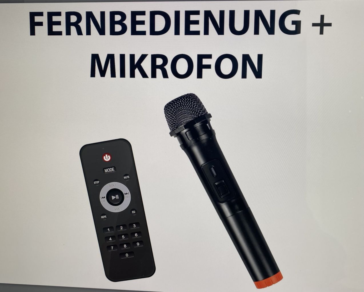 Lets go Party ... Musikbox Bluetooth, Karaoke