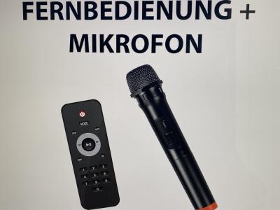 Lets go Party ... Musikbox Bluetooth, Karaoke