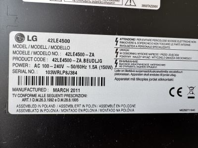 LG Fernseher 42 Zoll