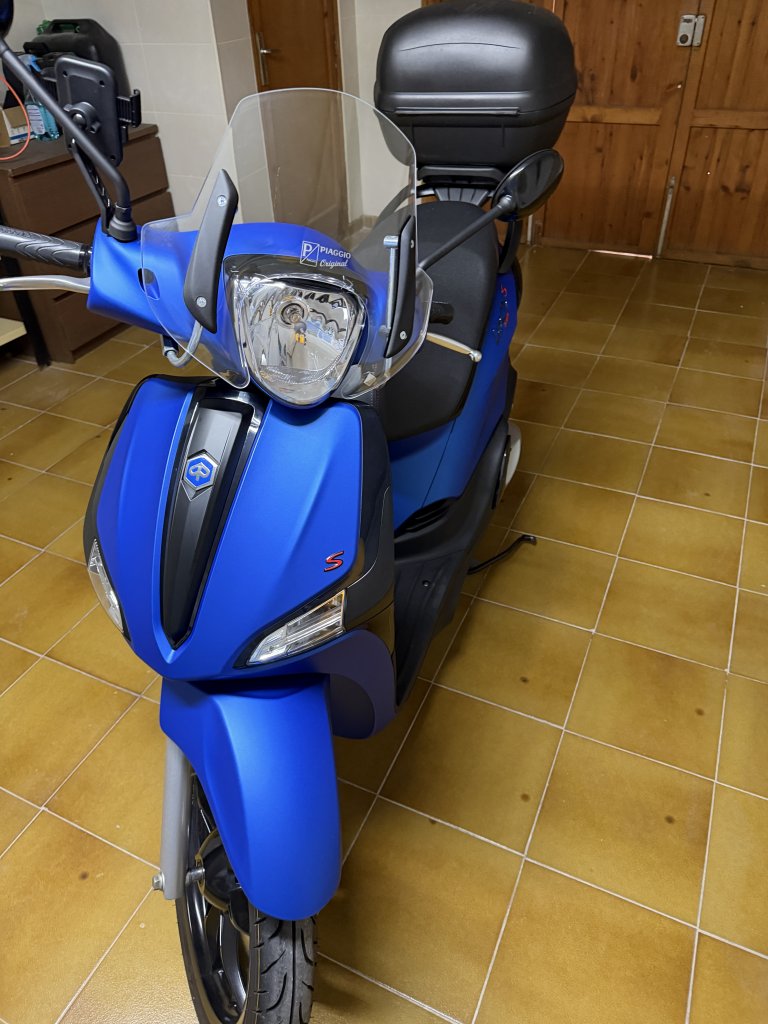 Liberty S 125, 800 km, 2 years warranty