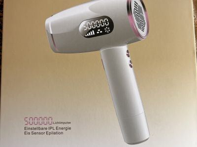 LIOASKIN IPL PRO laser hair removal device with cooling function, like new