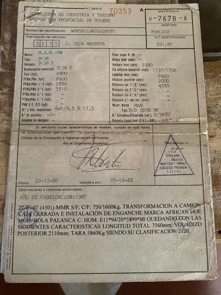 LKW für 7 Pferde, 7,5 t
