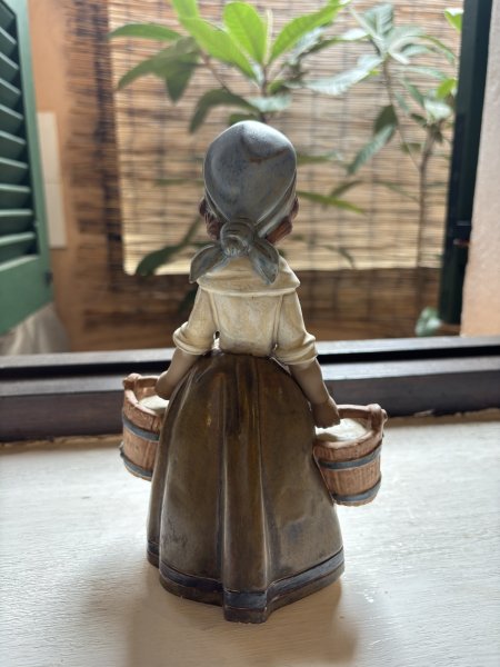 Lladro girl with two pails