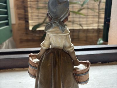 Lladro girl with two pails