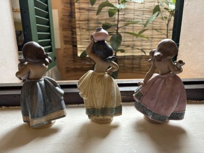 Lladro girls, SET of 3