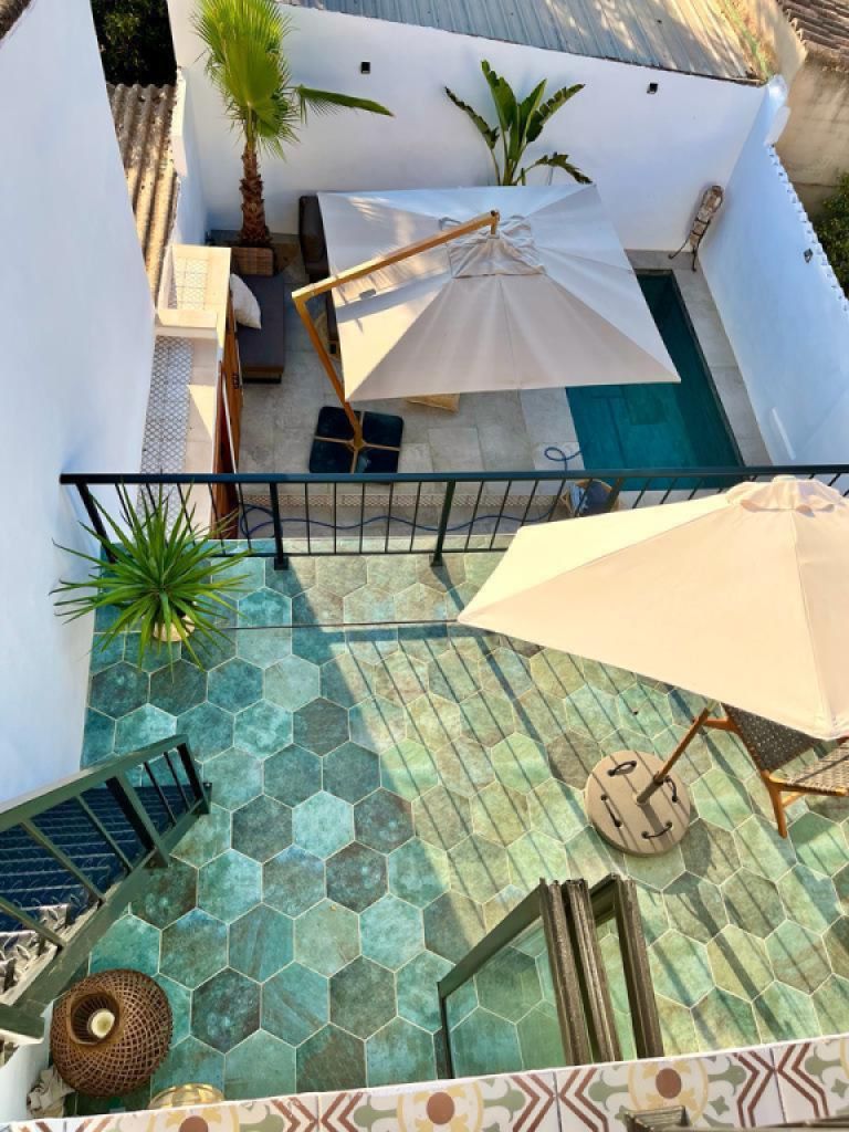 LLUCMAJOR: Exklusives Luxus-Stadthaus mit Fussbodenheizung, Pool und 3 Terrassen