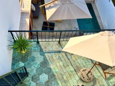 LLUCMAJOR: Exklusives Luxus-Stadthaus mit Fussbodenheizung, Pool und 3 Terrassen