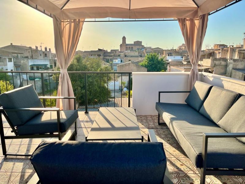LLUCMAJOR: Exklusives Luxus-Stadthaus mit Fussbodenheizung, Pool und 3 Terrassen