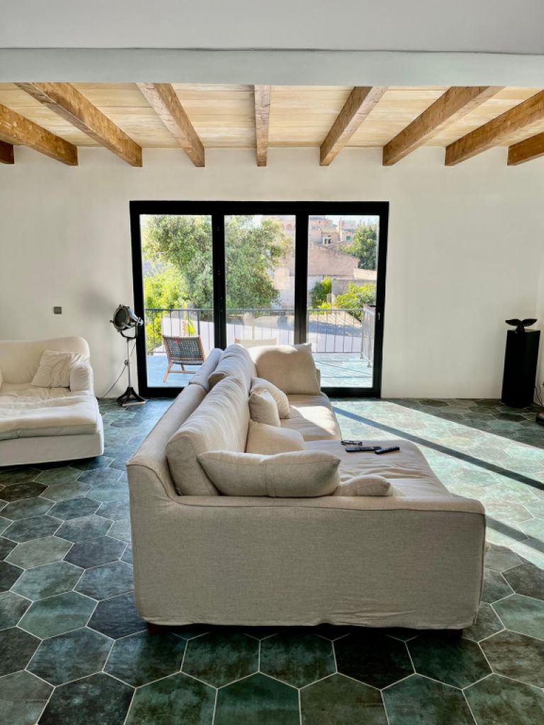 LLUCMAJOR: Exklusives Luxus-Stadthaus mit Fussbodenheizung, Pool und 3 Terrassen