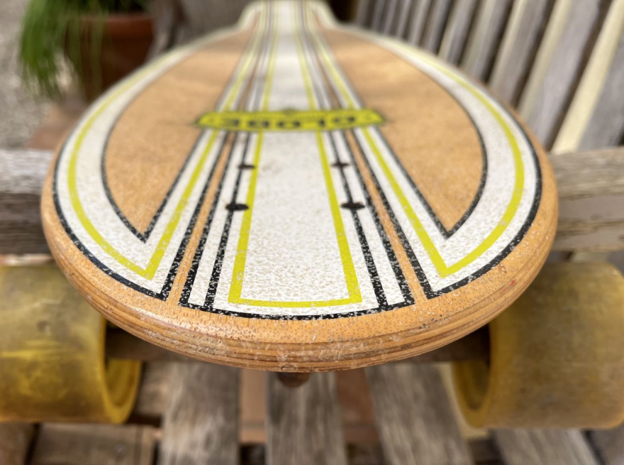 Longboard de la marca Globe (Y es realmente largo en mi opinión)