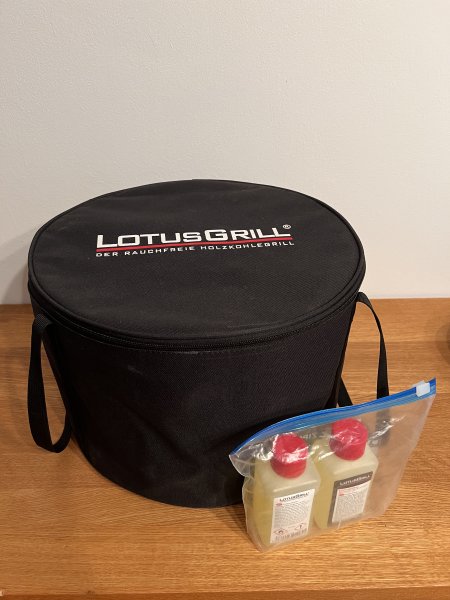 Lotus Grill classic incl. bolsa