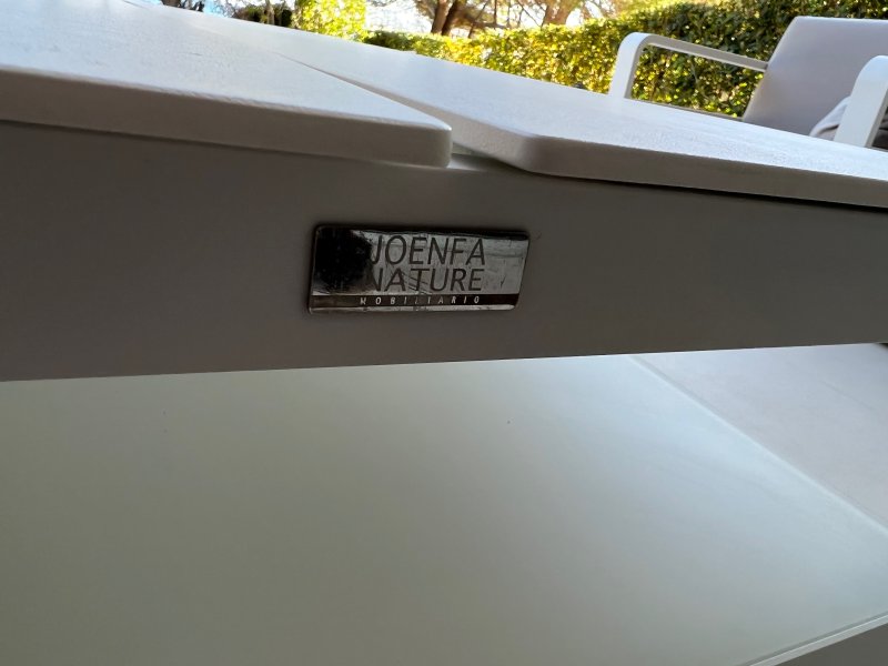 Loungetisch mit 3 höhenverstellbaren Tischplatten-Modulen, Aluminium, weiß, sehr hochwertig