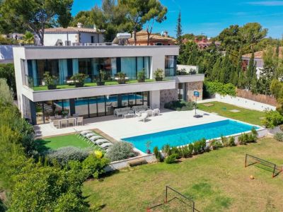 Luxuriöse Neubau-Villa zur temporären Miete in Santa Ponsa