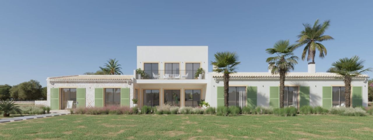 Luxus-Finca-Projekt zum Verkauf zwischen Porto Cristo und Porto Colom
