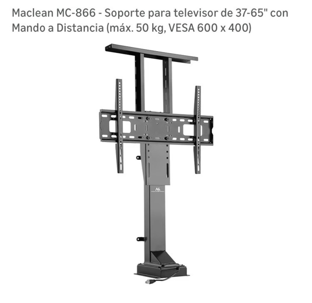Maclean MC-866 TV Halterung mit Fernbedienung