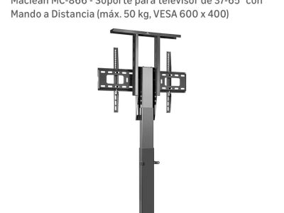 Maclean MC-866 TV Halterung mit Fernbedienung