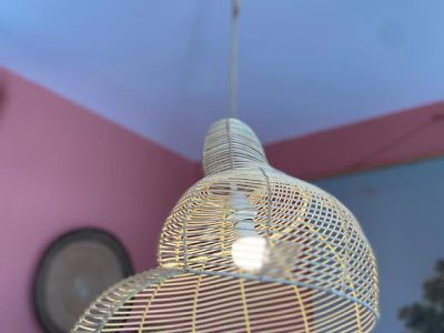 MAHE Homeware Rattan Lampenschirm "Snail" Grösse L neu