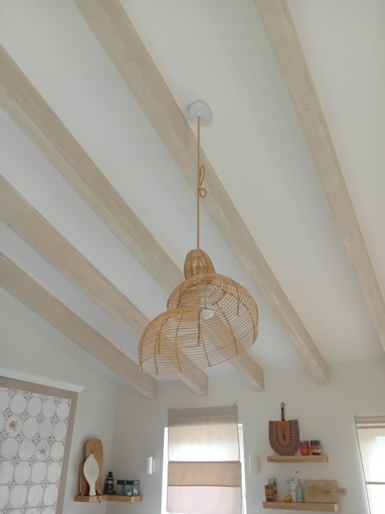 MAHE Homeware Rattan Lampenschirm "Snail" Grösse L neu