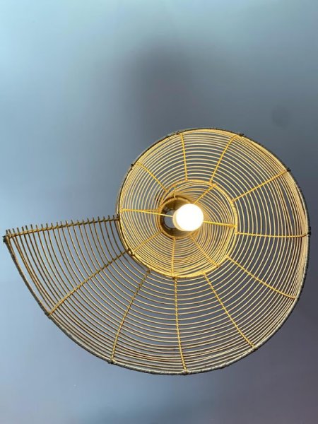 MAHE Homeware Rattan Lampenschirm "Snail" Grösse L neu