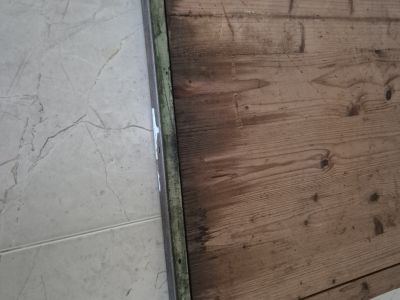 Mallorca Gemälde / Vintage-Holzdruck (100x58cm)