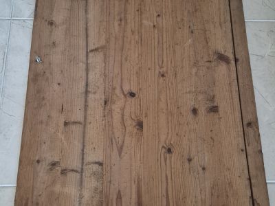 Mallorca Gemälde / Vintage-Holzdruck (100x58cm)
