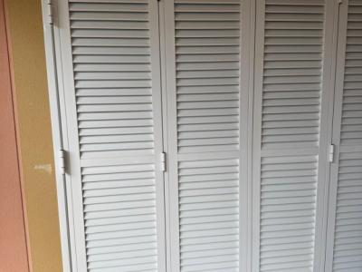 Mallorca aluminum shutter white