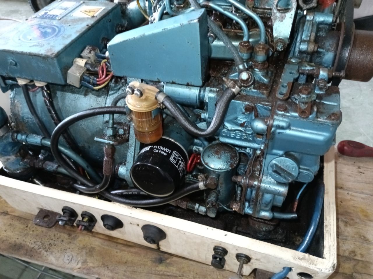 Marine Diesel Generator HFL 230V Boot Yacht Segelboot