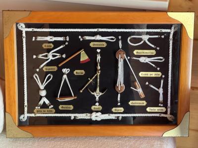 Maritime Knot Set. (38 x 26 cm)