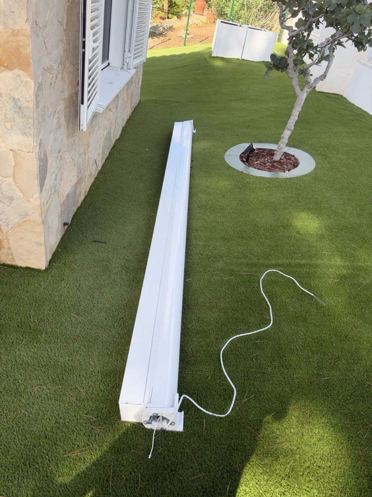 Awning for house 3.75x2.35 white