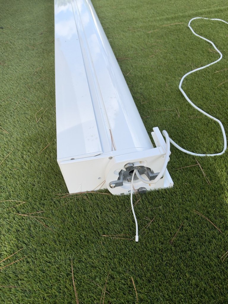 Awning for house 3.75x2.35 white