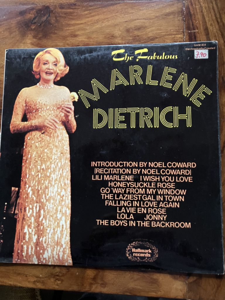 Récord de Marlene Dietrich