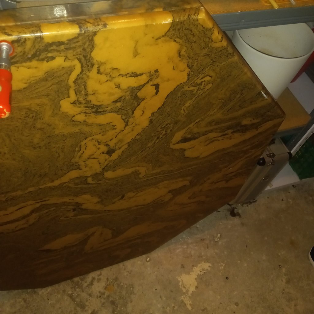 Marmortischplatte zu verschenken