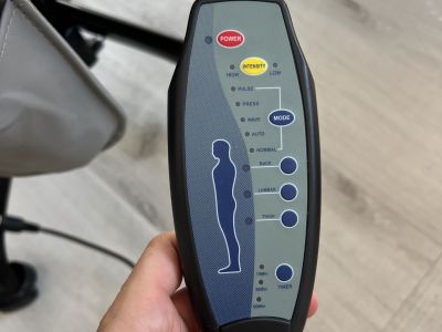 Massagesessel Bürostuhl grau (Vinsetto)
