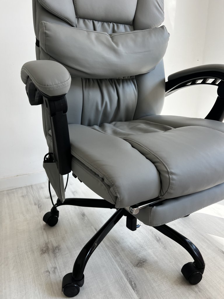 Massagesessel Bürostuhl grau (Vinsetto)