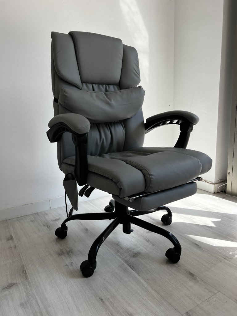 Massagesessel Bürostuhl grau (Vinsetto)