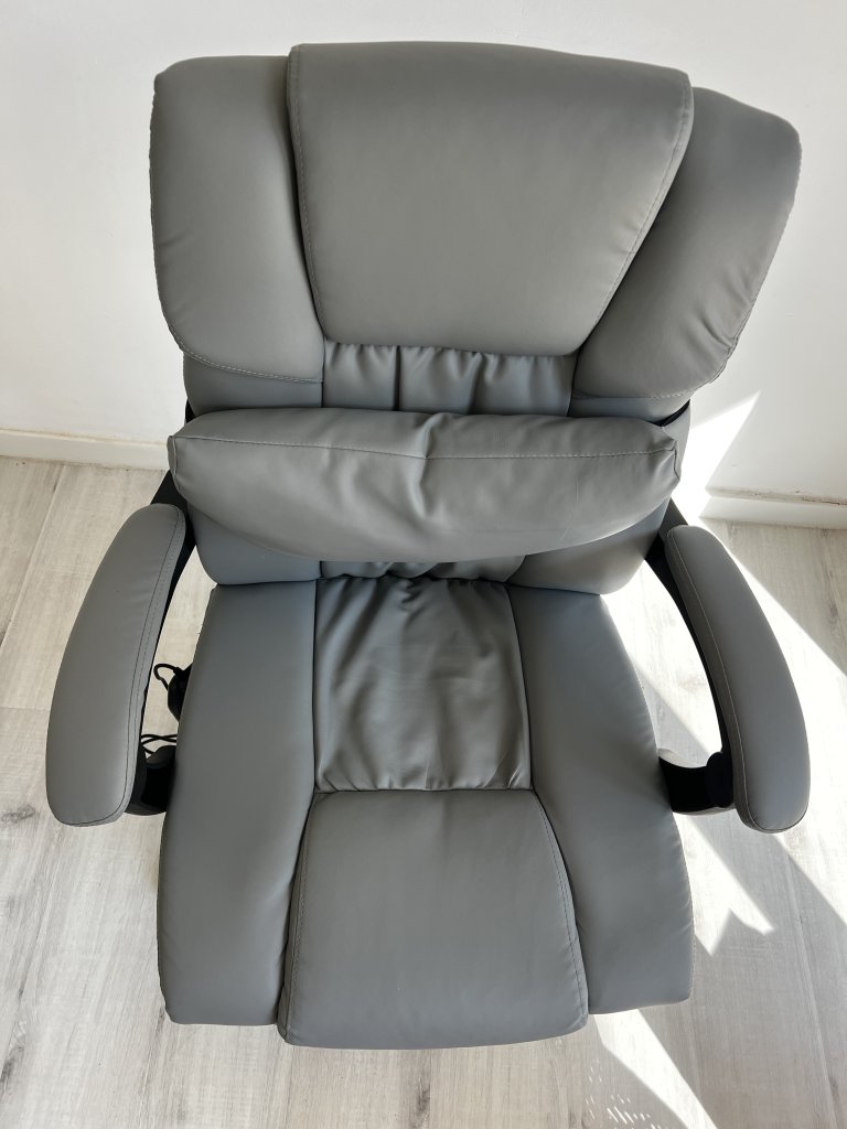 Massagesessel Bürostuhl grau (Vinsetto)