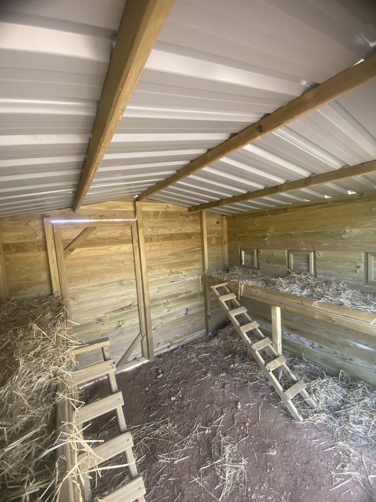 Maßgeschneiderte Hühnerställe aus Holz