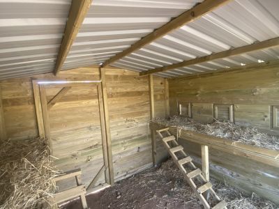 Maßgeschneiderte Hühnerställe aus Holz