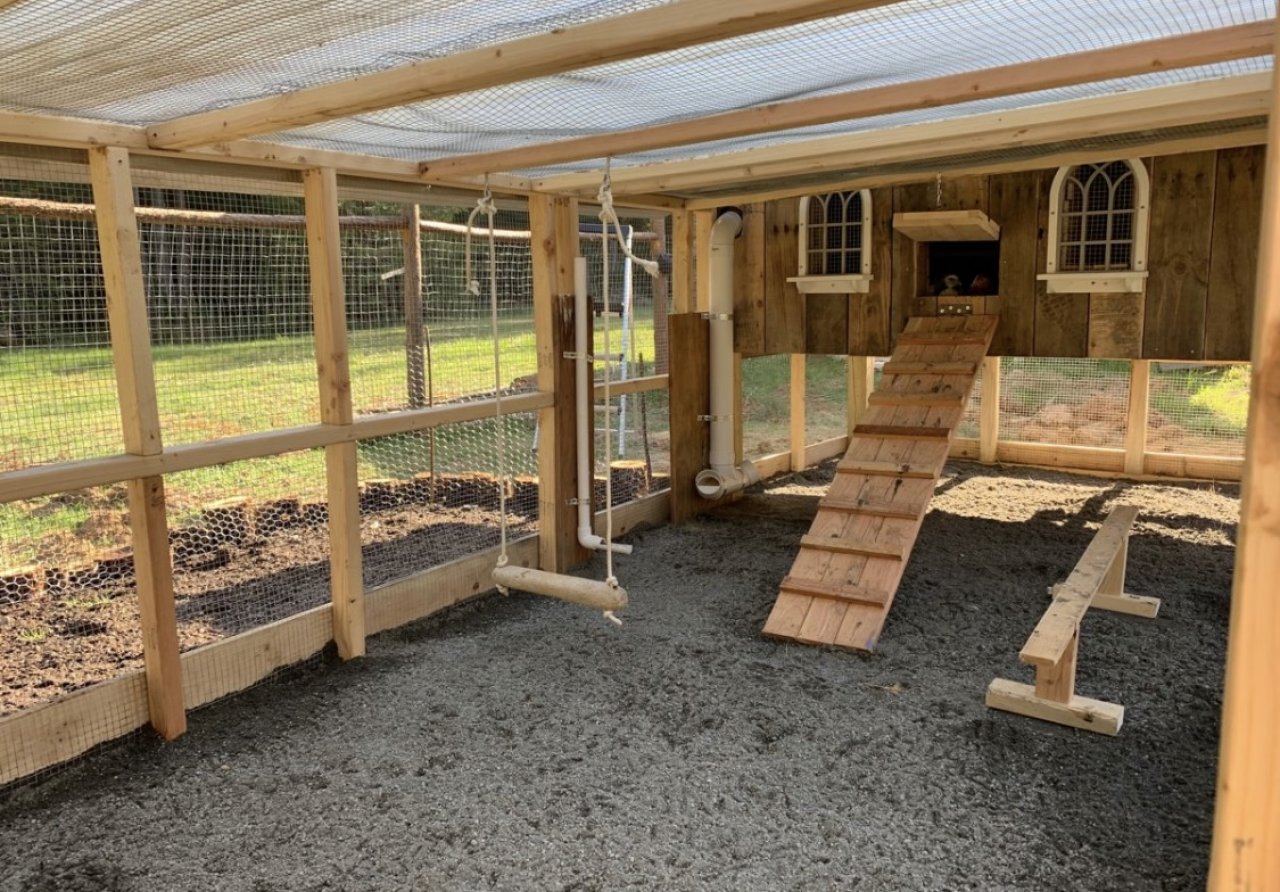 Maßgeschneiderte Hühnerställe aus Holz
